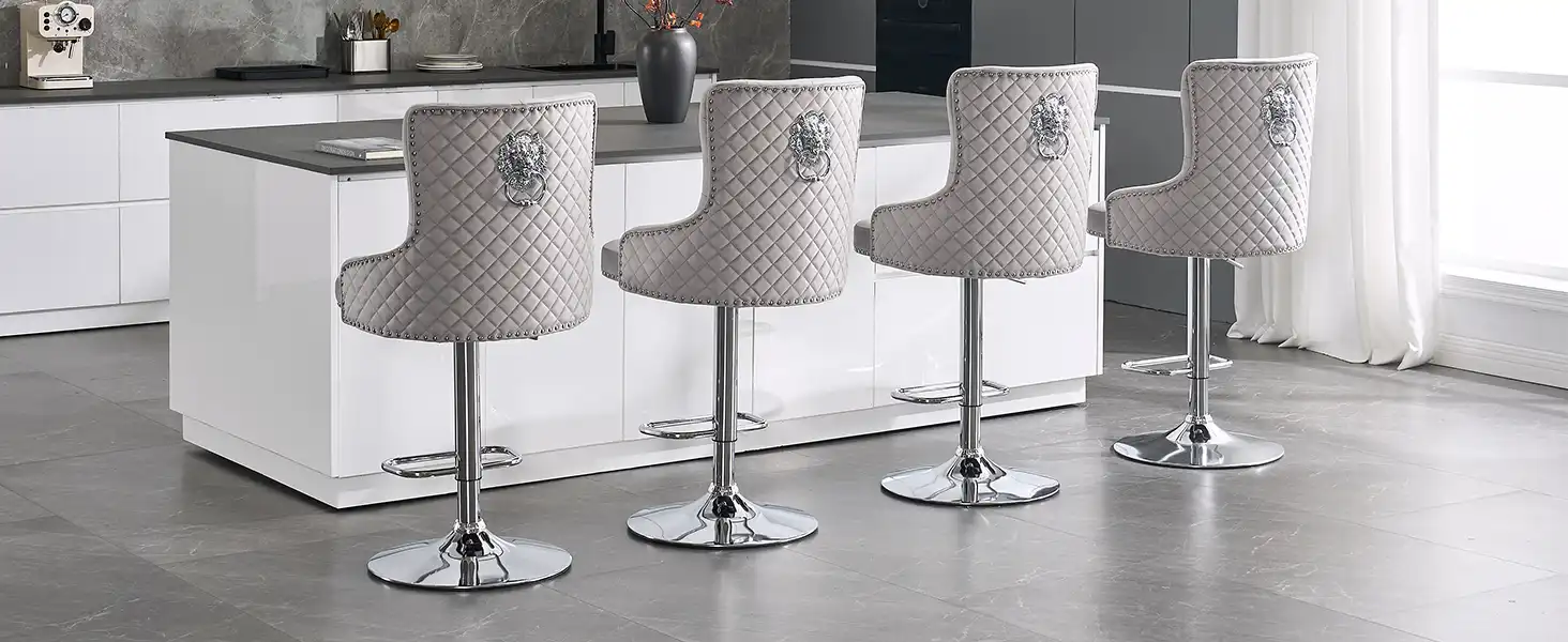 What is the difference between counter height chairs and bar stools?